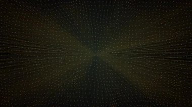 Geometrik animasyon soyut bilgisayar oluşturulan