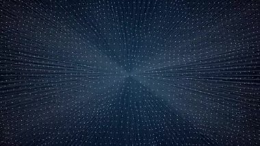 Geometrik animasyon soyut bilgisayar oluşturulan