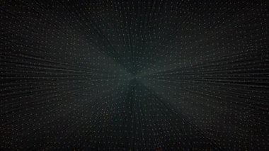 Geometrik animasyon soyut bilgisayar oluşturulan