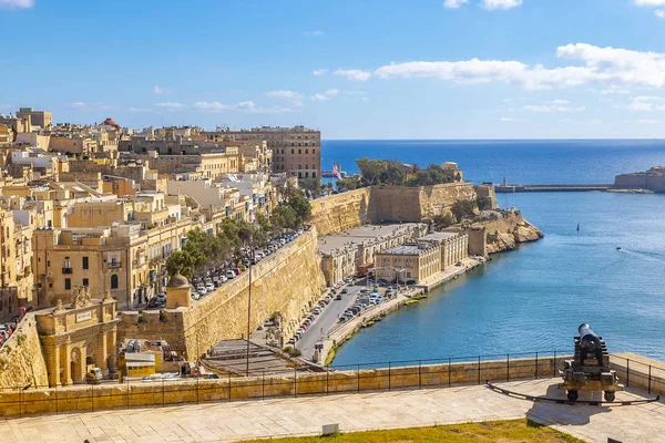 Barrakka bahçesinden Hava görünümü Valletta