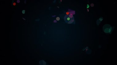 bokeh kırık ayna yansıtılır