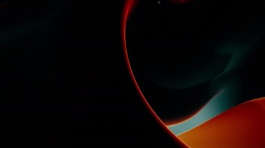 3 boyutlu animasyon, soyut CGI stüdyosunda büyük şekil, 4K arka plan.