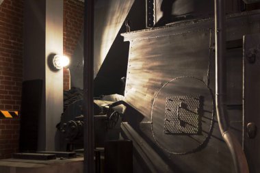 Polonya görülecek. İç Müzesi ayaklanma Varşova. Eski sanayi iç.