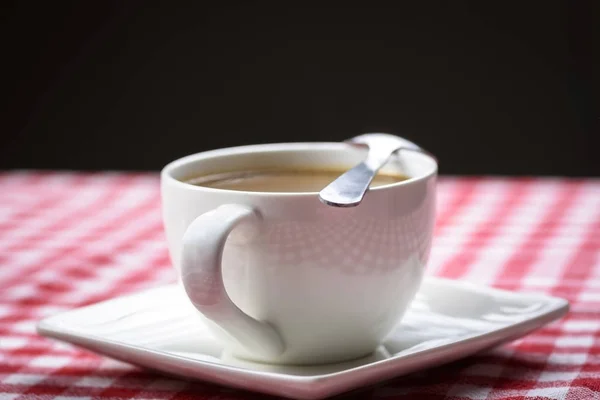 Best Cup Coffee Milk Breakfast — Stock Photo, Image