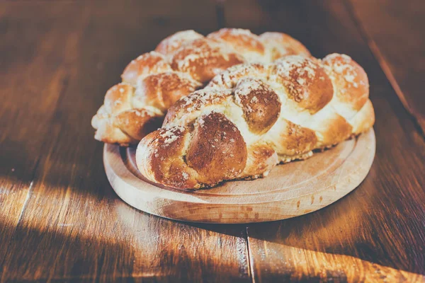 Challah Bread Tasty Only Sabbath — Stock Photo, Image