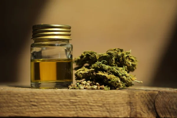 Cannabisöl Cbd Marihuana — Stockfoto