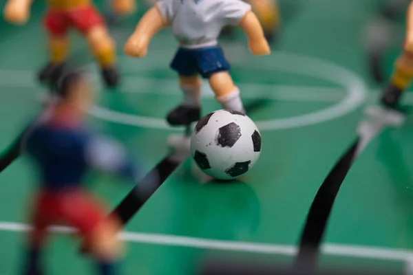 Foosball Player Table Soccer — Stock Photo, Image