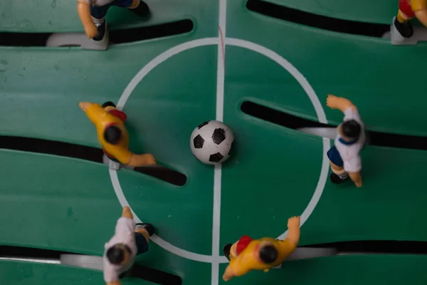 Foosball Player Table Soccer — Stock Photo, Image