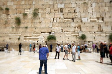 İsrail, Kudüs, Haziran 2018: Ağlama duvarı Jerusalem