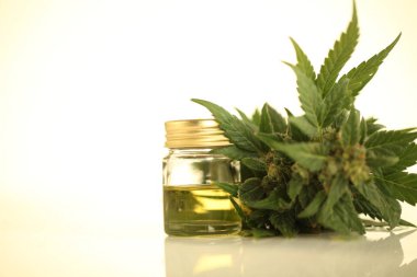marijuana medical cannabis oil cbd clipart