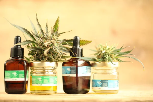 Marihuana Medische Recreatie Cannabis Olie Cbd — Stockfoto