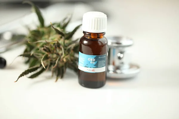 Marihuana Medicinal Recreación Cannabis Aceite Cbd —  Fotos de Stock