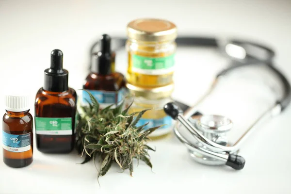 Marihuana Medische Recreatie Cannabis Olie Cbd — Stockfoto