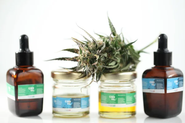 Marihuana Medische Recreatie Cannabis Olie Cbd — Stockfoto