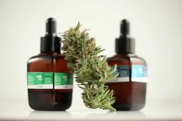 Marihuana Medische Recreatie Cannabis Olie Cbd — Stockfoto