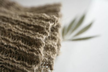 Kenevir yapılmış kumaş