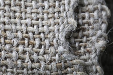 Kenevir kumaş. esrar iş kavramı.