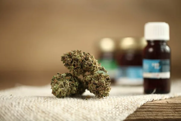 Maconha Recreação Médica Óleo Cannabis Cbd — Fotografia de Stock