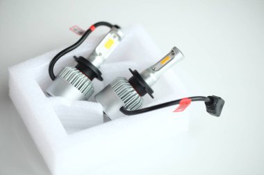 Beyaz Rusya, Minsk, 17 Mart. Çin araba için led lamba yaptı