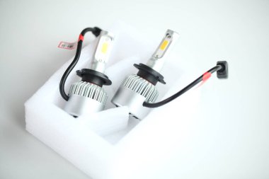 Beyaz Rusya, Minsk, 17 Mart. Çin araba için led lamba yaptı