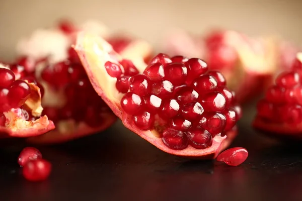 stock image juicy fresh pomegranate seeds 