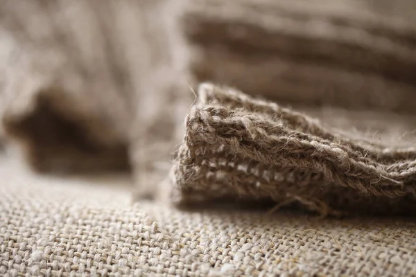 Konopí Materiálových Textur Textilie Vyrobené Konopí — Stock fotografie