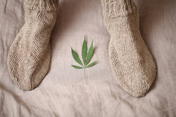 cannabis fiber socks made from hemp