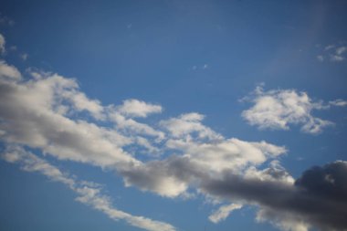 bulutlu mavi gökyüzü arkaplanı