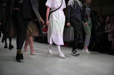 Beyaz Rusya, Minsk, 13 Nisan 2019. Belarus desi defile