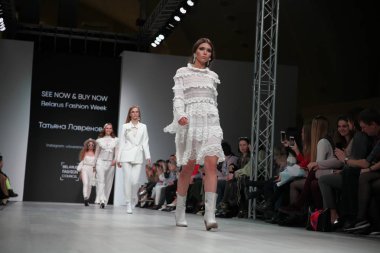 Beyaz Rusya, Minsk, 13 Nisan 2019. Belarus desi defile