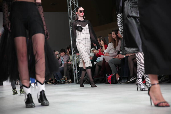 Беларусь, Минск, 13 апреля 2019 года. Дефиле Belarus desi
