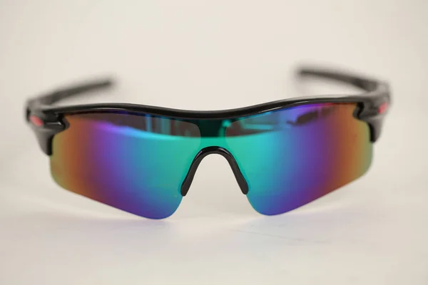 Moda Spor Güneş Gözlüğü Plastik Çerçeve — Stok fotoğraf