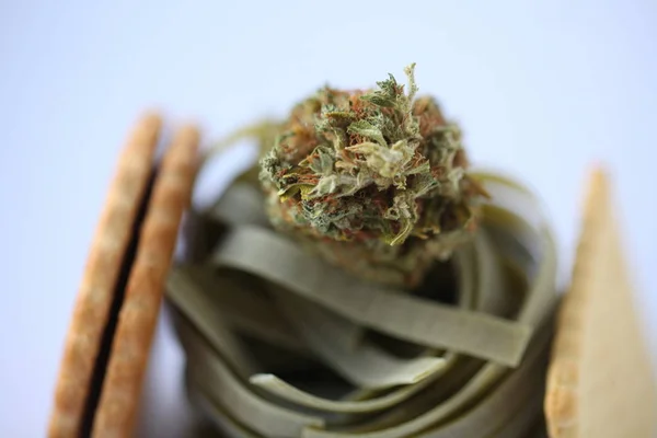 Torr Cannabis Medicinsk Marijuana Med Cookies — Stockfoto