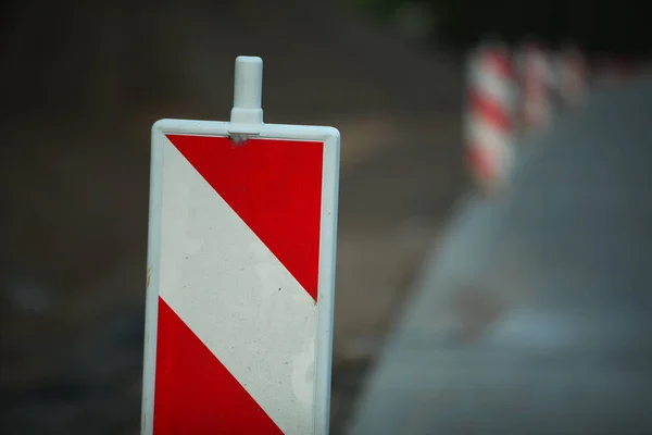 Aanleg van de weg van de moderne betonnen snelweg versnelling — Stockfoto