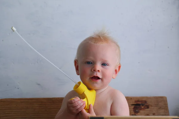 Carino Bambino Piccolo Ragazzo — Foto Stock