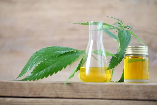 Marihuana Medicinal Aceite Cbd — Foto de Stock