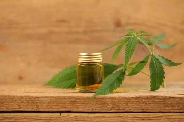 Marihuana Medicinal Aceite Cbd — Foto de Stock