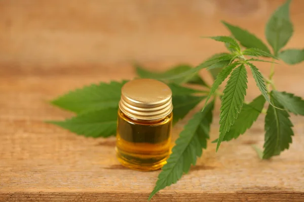 Marihuana Medicinal Aceite Cbd — Foto de Stock