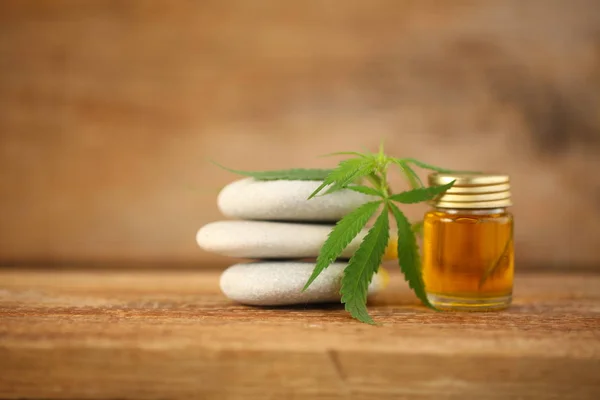 Marihuana Medicinal Aceite Cbd — Foto de Stock