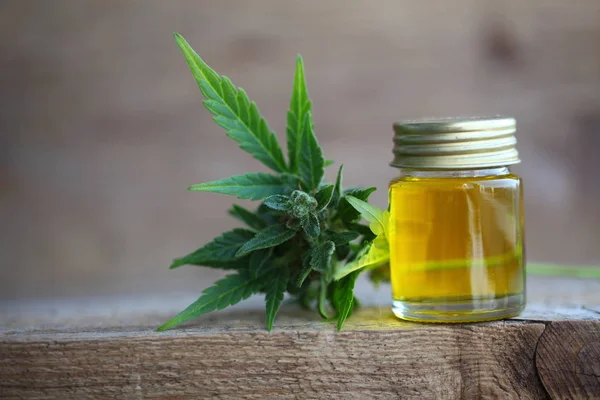 Marihuana Medicinal Aceite Cbd — Foto de Stock