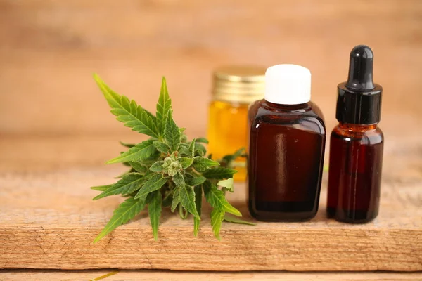 Marihuana Medicinal Aceite Cbd — Foto de Stock