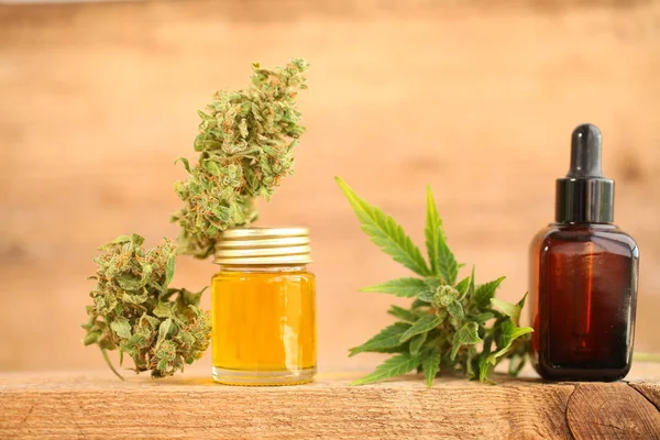 Marihuana Medicinal Aceite Cbd — Foto de Stock