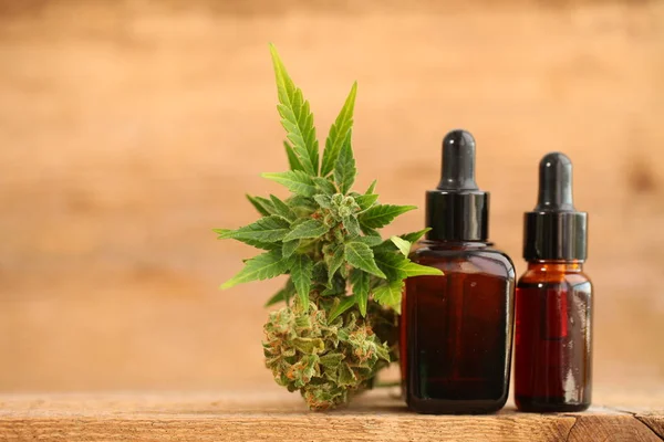 Marihuana Medicinal Aceite Cbd — Foto de Stock