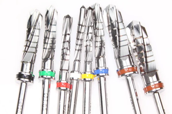 Drills and other orthopedic dentist tools. — 스톡 사진