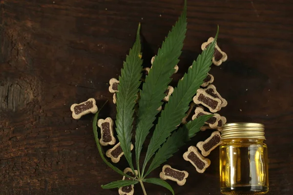 Cannabis medica olio di cannabis cbd — Foto Stock