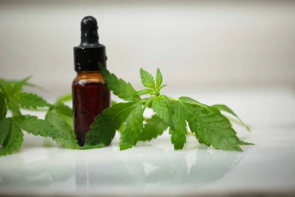 Medische Marihuana Cannabis Cbd Olie — Stockfoto