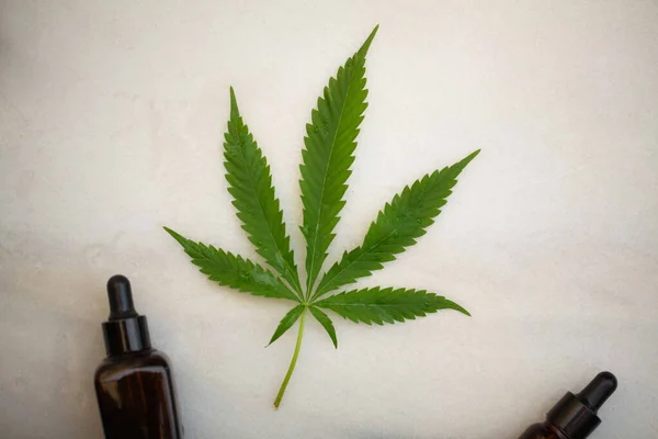Cannabis Medica Olio Cannabis Cbd — Foto Stock