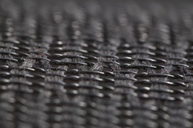 siyah ofis ergonomik sandalyesi ile ağ kaplama.