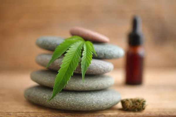 Marihuana Medicinal Aceite Cbd — Foto de Stock