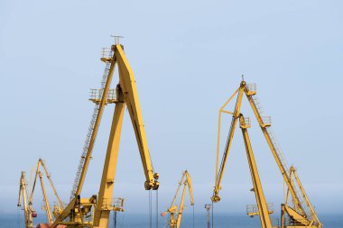 Seaport sarı endüstriyel Vinçler